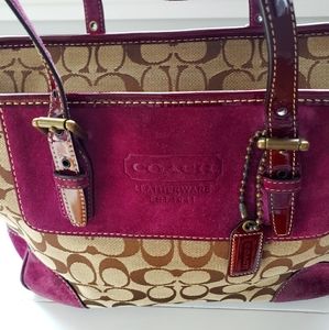 COACH Signature  collection Hampton Tote G04Q-1443